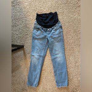 Abercrombie maternity jeans size 4L.